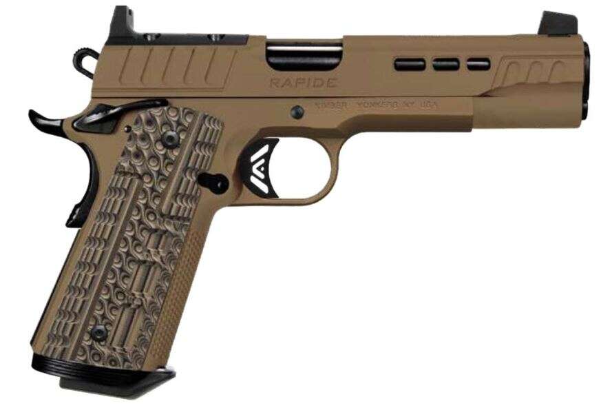 Handguns Kimber America ZPAP M85 38Super KIMBER 1911 RAPIDE OR 38SUPER 5 FDE